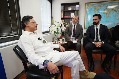 Gustavo Petro y Zohran Mamdani, en Nueva York, en septiembre de 2025.