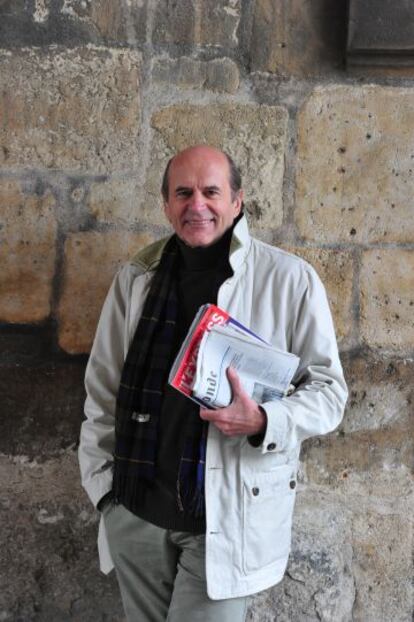 El periodista y escritor Gilbert Grellet, en Par&iacute;s.