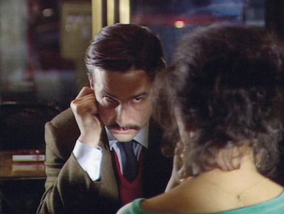 Jean-Pierre Léaud, en la película.