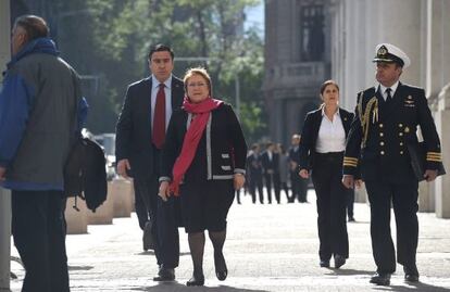 La presidenta de Chile, Michelle Bachelet.