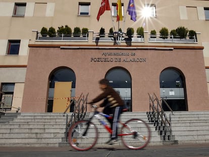 The town hall in Pozuelo de Alarcón, the Spanish municipality with the highest average household income.