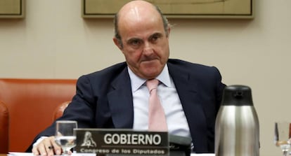 Luis de Guindos, ministro de Econom&iacute;a