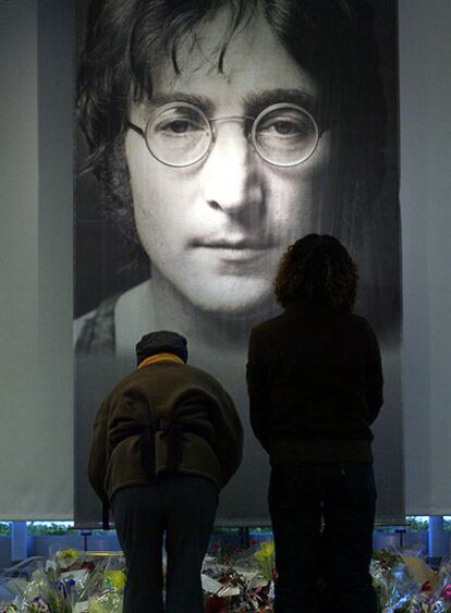 Un homenaje a  Lennon.