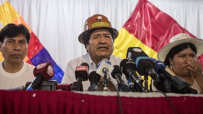 El expresidente de Bolivia, Evo Morales, en Buenos Aires, el pasado 29 de diciembre. 