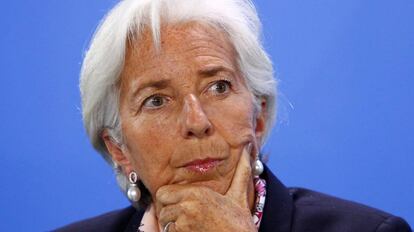 La directora gerente del FMI, Christine Lagarde