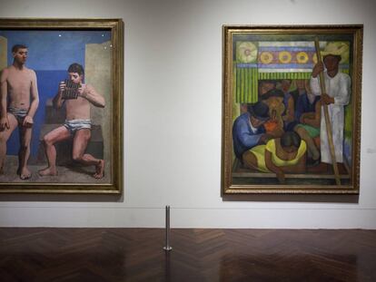 Obras de Rivera y Picasso, en la exposición