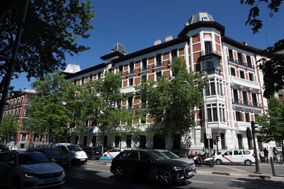 Edificio de la calle de Sagasta, 31-33, de Madrid.