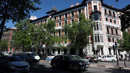 Edificio de la calle de Sagasta, 31-33, de Madrid.