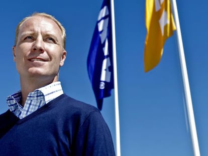 Peter Agnefj&auml;ll, presidente de Ikea.