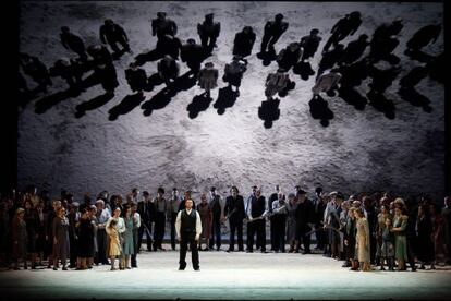 Momento de 'Nabucco' donde se interpreta 'Va pensiero'.  