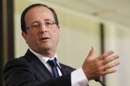 El presidente francés, François Hollande. EFE/Archivo