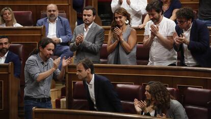 Debate de investidura en el Congreso de los Diputados.