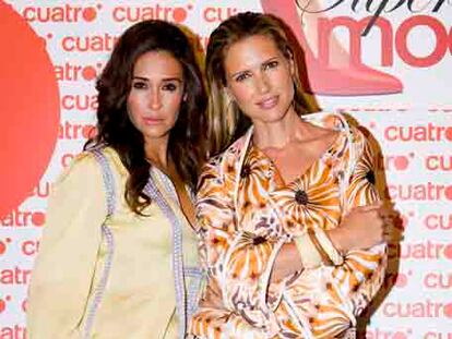 De izquierda a derecha, Vicky Martín Berrocal y Judit Mascó.