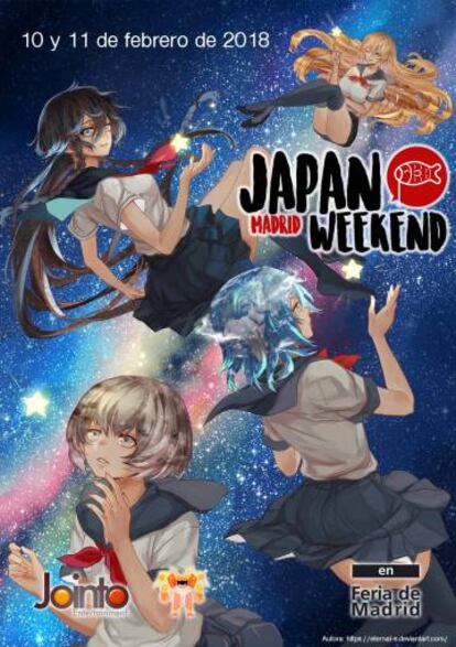 Cartel promocional de la Japan Weekend.