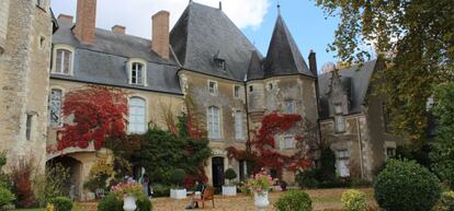 Castillo de Bazouges, en la localidad de La Flèche, a escasos kilómetros de Le Mans.