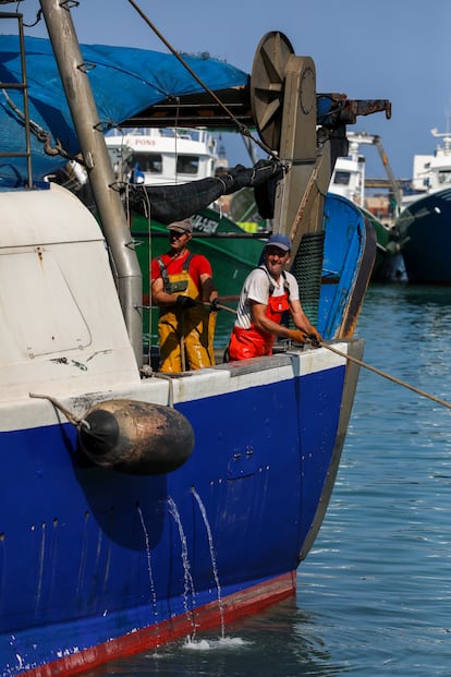 El puerto pesquero El Serrallo, en Tarragona.