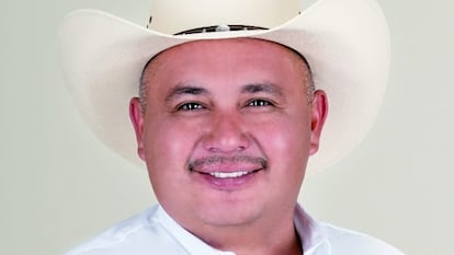 Mario Cedillo Infante, alcalde de Guerrero, Coahuila, en una imagen de sus redes sociales de abril de 2022.