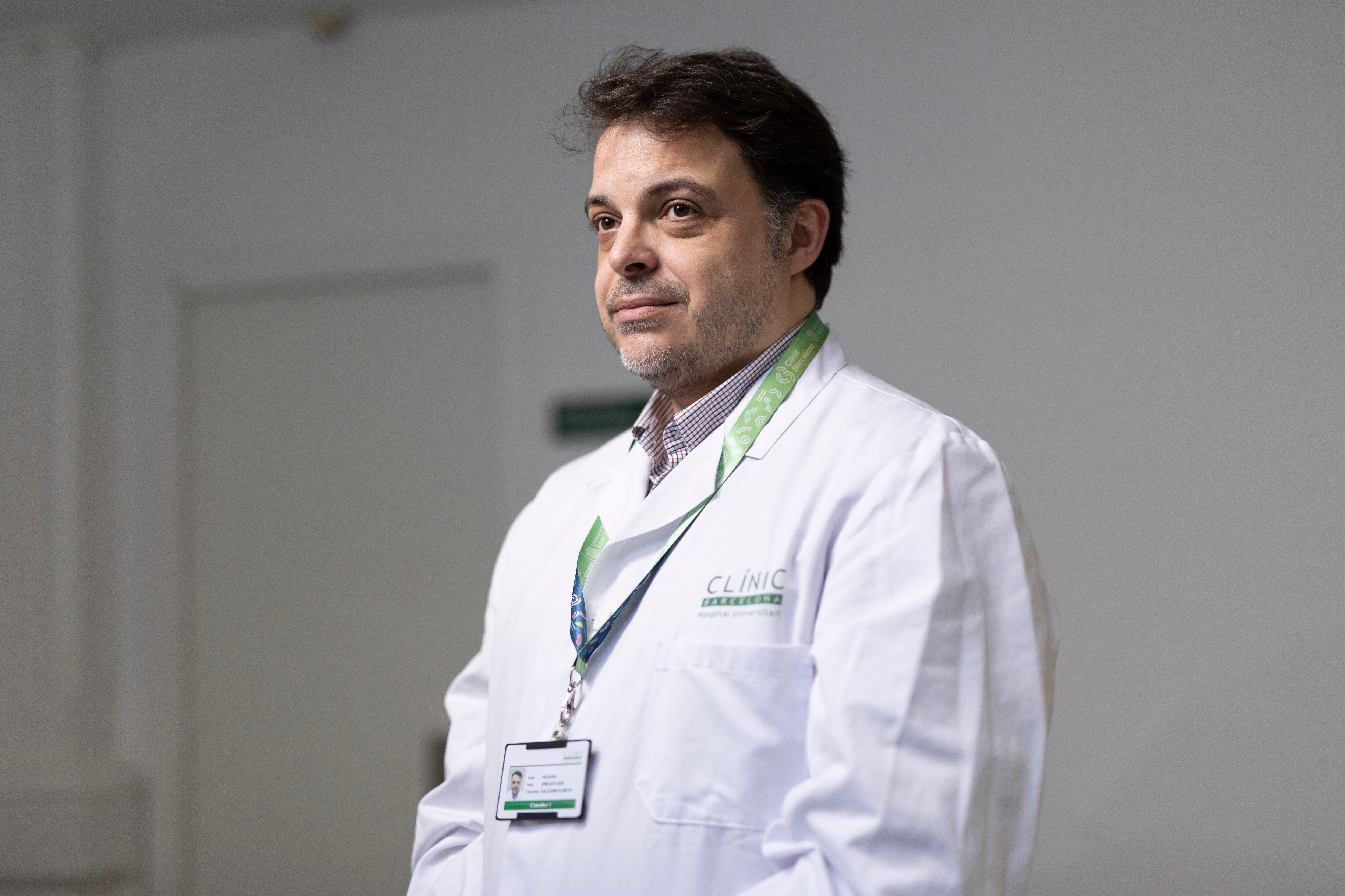 Emilio Salgado, responsable de la Unidad de Toxicología del Hospital Clínic de Barcelona.