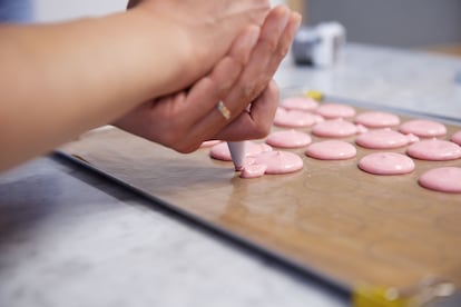 Tapete de silicona para hornear macarons más vendido de Amazon