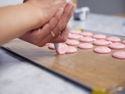 Tapete de silicona para hornear macarons más vendido de Amazon