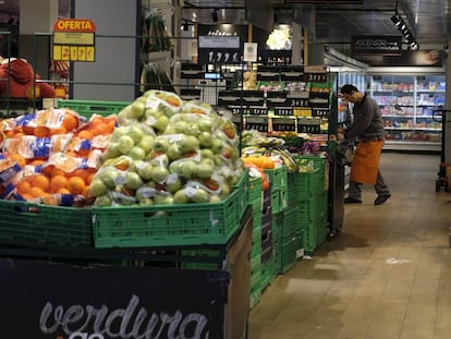 Un supermerdo de Dia en la calle Toledo de Madrid