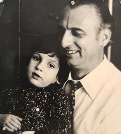 Héctor Alterio con su hijo Ernesto.