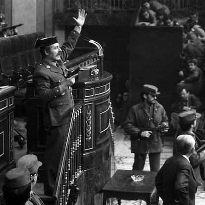 23F teniente Antonio Tejero