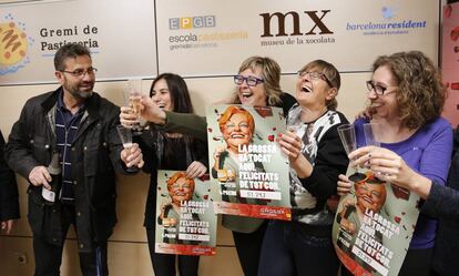 Celebració al Gremi de Pastissers de Barcelona.