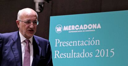 El presidente de Mercadona, Juan Roig.