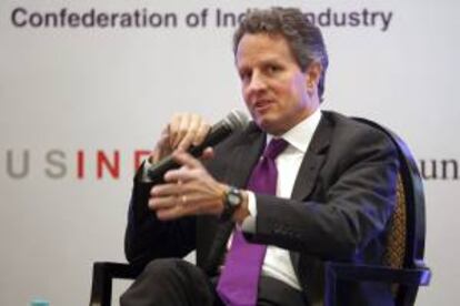 En la imagen, el secretario del Tesoro de Estados Unidos, Timothy Geithner. EFE/Archivo