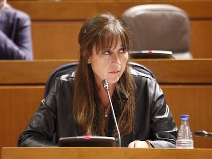 La consejera de Sanidad del Gobierno de Aragón, Sira Repollés.