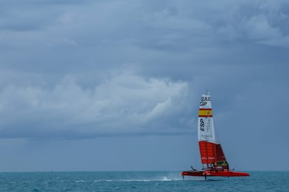 El barco español de Sail GP