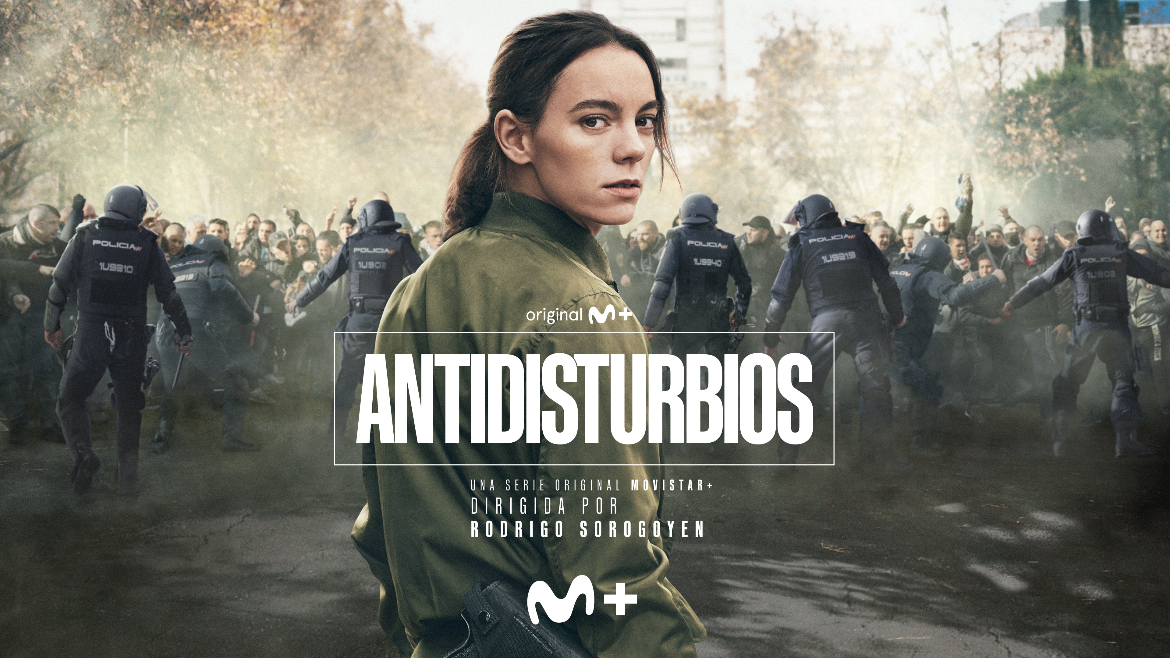 Imagen promocional de la serie 'Antidisturbios'.