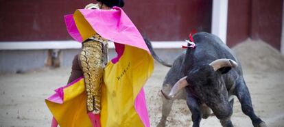 Corrida de toros en la Plaza de Las Ventas.