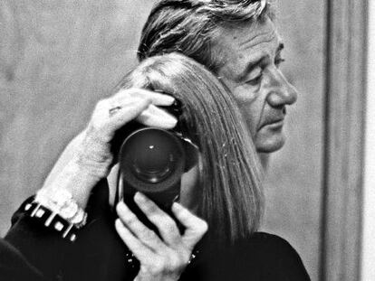 Autorretrato de June Newton y Helmut Newton.