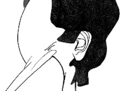 Caricatura de Yago Lamela