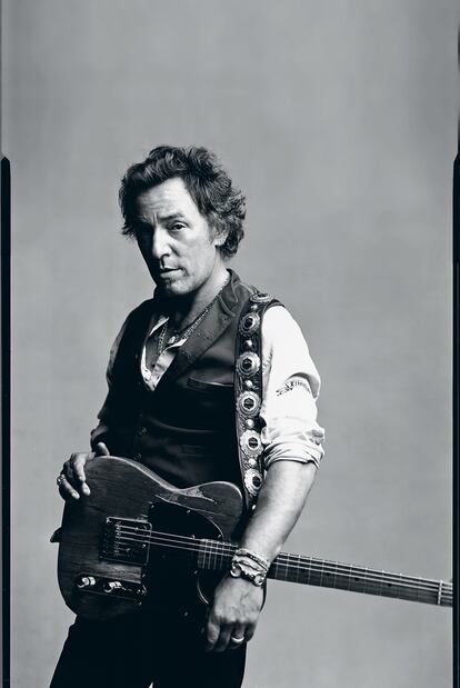 <b>Leyenda. Springsteen, su guitarra y su actitud. Hay cosas que no cambian.</b>