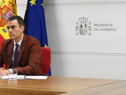 El presidente del Gobierno, Pedro Sánchez.