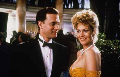 Fotograma de 'La hoguera de las vanidades' (1990), con Tom Hanks y Melanie Griffith.