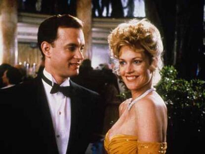 Fotograma de 'La hoguera de las vanidades' (1990), con Tom Hanks y Melanie Griffith.