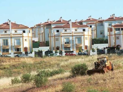 Promoción de viviendas en Castilleja de Guzmán, en el Aljarafe sevillano.