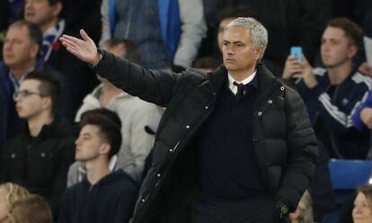 Mourinho, en Standford Bridge.