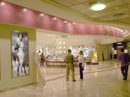 Tienda en el aeropuerto de Madrid Barajas