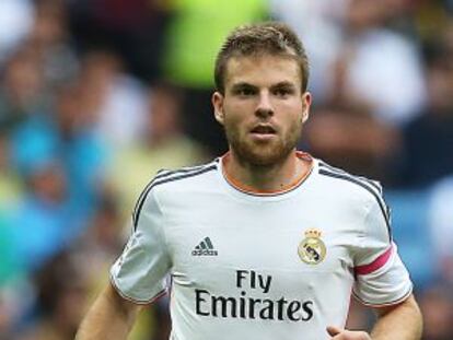 Illarramendi, en un partido con el Real Madrid.