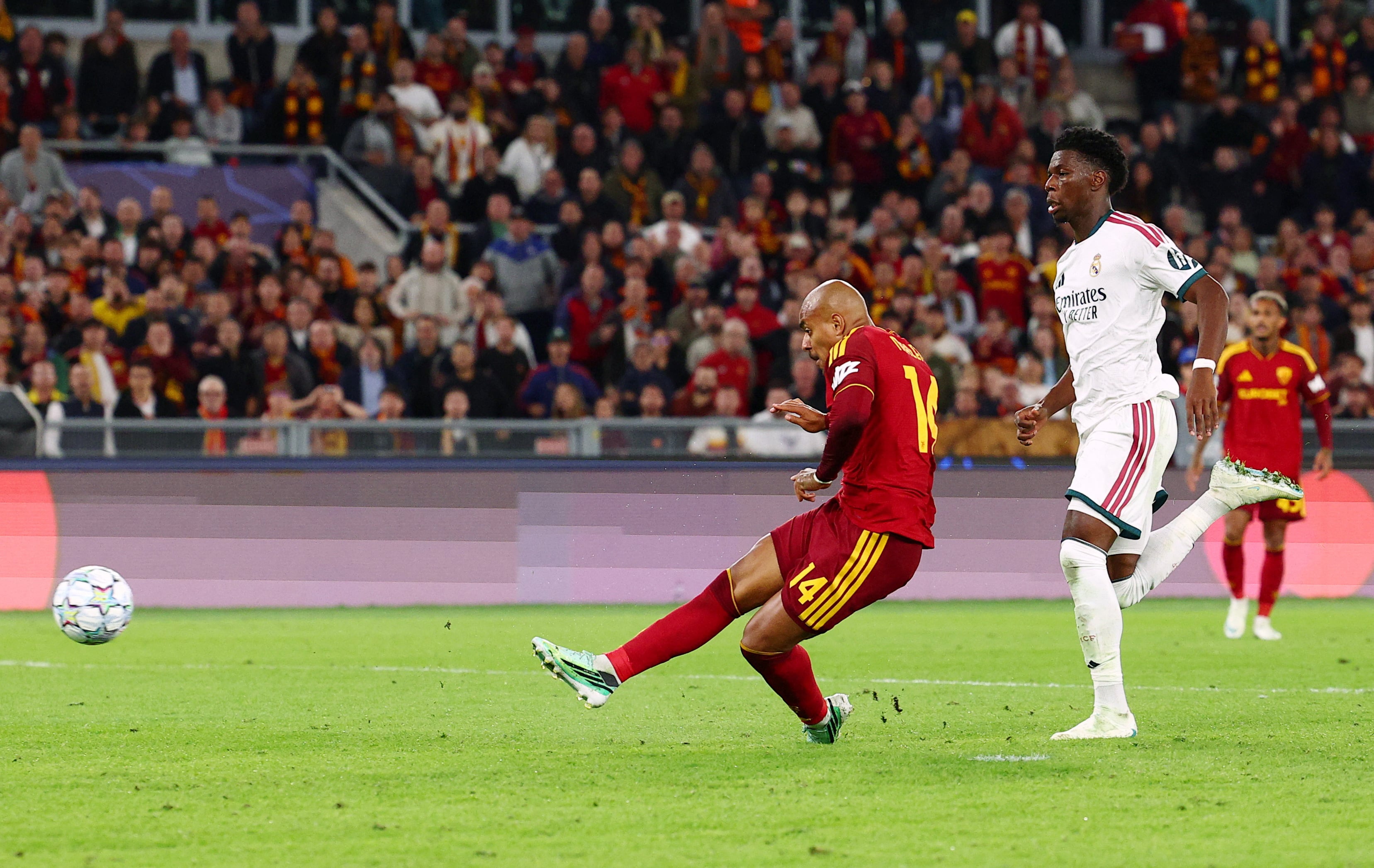 Roma - Real Madrid en directo | Malen marca un doblete para ampliar la distancia en el marcador