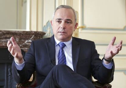 Yuval Steinitz, el 23 de març en una entrevista a París.