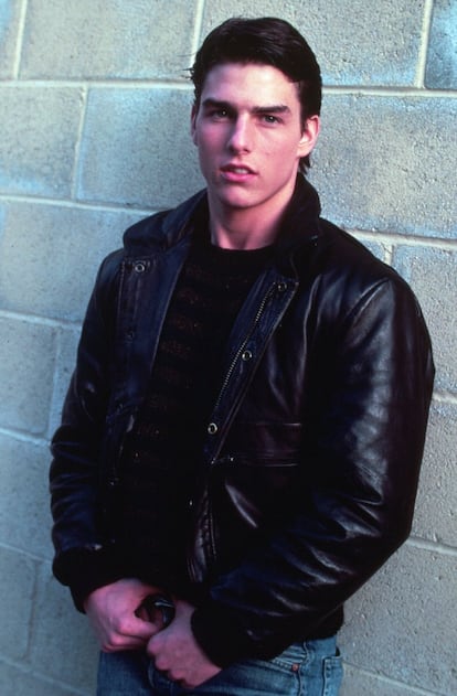 Tom Cruise, en un fotograma de la película 'Rebeldes' (1984), dirigida por Francis Ford Coppola y en la que compartió cartel con actores como Patrick Swayze, Matt Dillon o Rob Lowe.