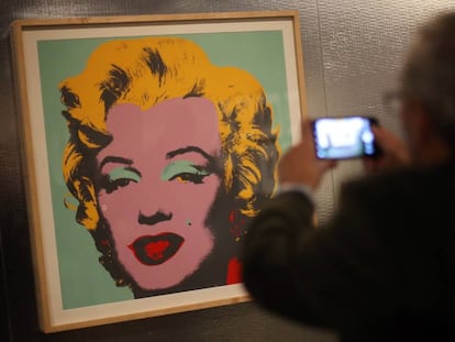 Marilyn Monroe vista por Andy Warhol.