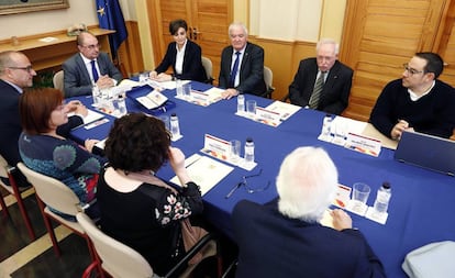 Reunión del Consejo Asesor para la historia de Aragón.