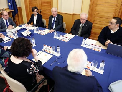 Reunión del Consejo Asesor para la historia de Aragón.